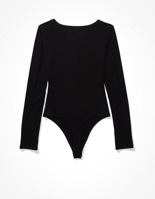 AE Long Sleeve Henley Bodysuit
