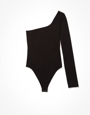 AE Body manga larga con un solo hombro