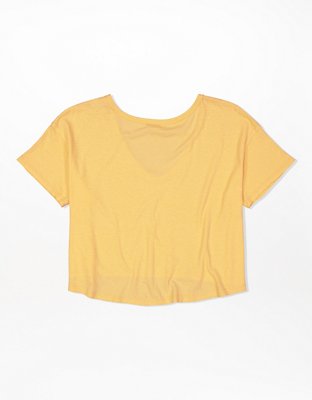 AE Cropped V-Neck T-Shirt