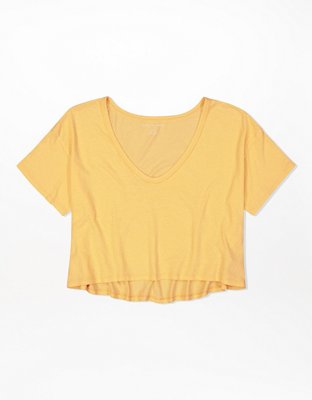 AE Cropped V-Neck T-Shirt