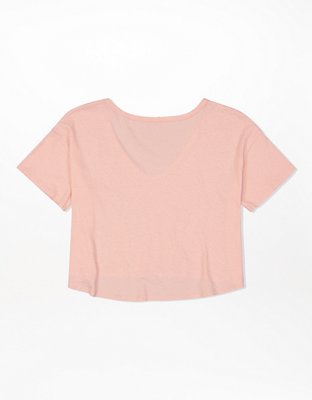 AE Cropped V-Neck T-Shirt