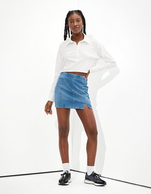 AE Long-Sleeve Rugby Polo T-Shirt