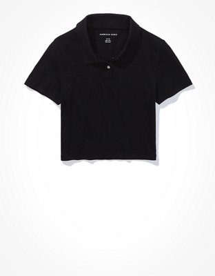 AE Super Cropped Polo Baby Tee