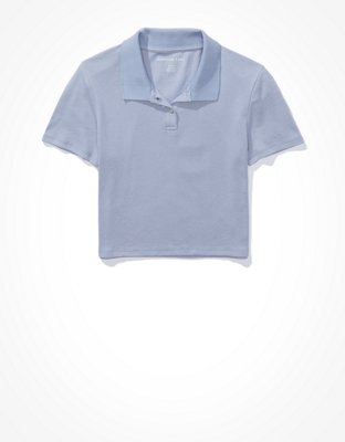 AE Super Cropped Polo Baby Tee