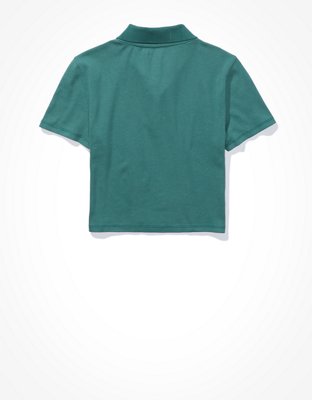 AE Super Cropped Polo Baby Tee