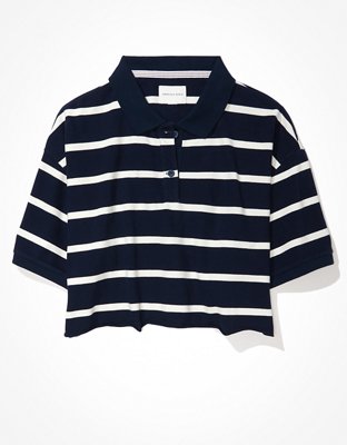AE Cropped Polo T-Shirt