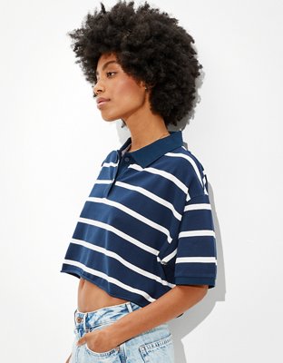 AE Cropped Polo T-Shirt