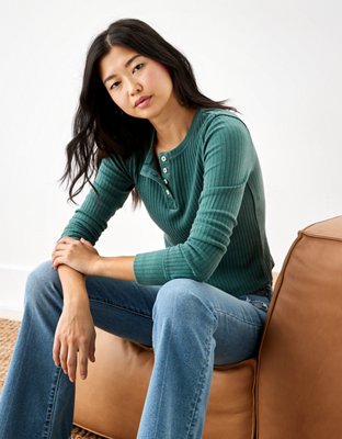 Women's 40 Grit Thermal Henley