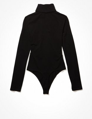 AE Long-Sleeve Turtleneck Bodysuit