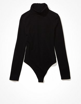 AE Long-Sleeve Turtleneck Bodysuit