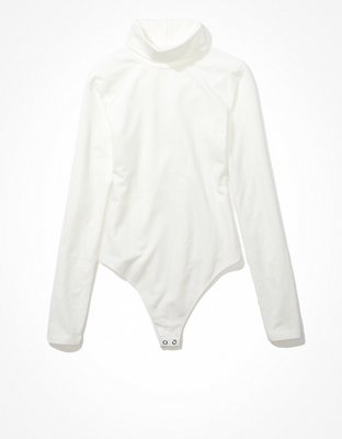 AE Long-Sleeve Turtleneck Bodysuit