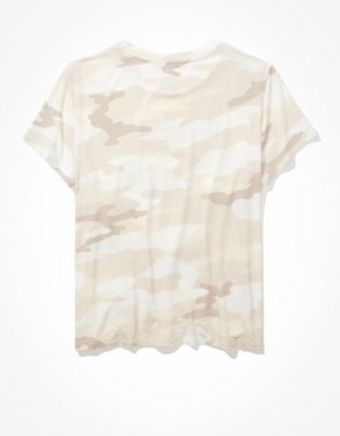 Женские футболки American Eagle AE Soft & Sexy Crew Neck Pocket T-Shirt — фото 4