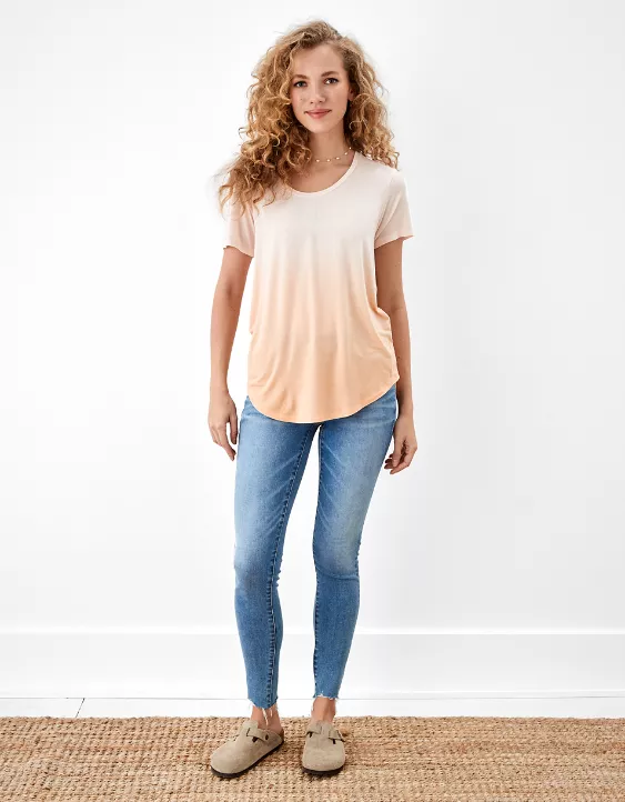 AE Oversized Soft & Sexy Scoop Neck T-Shirt