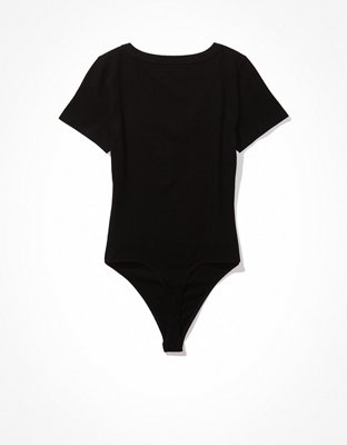 AE Short Sleeve V-Neck Bodysuit