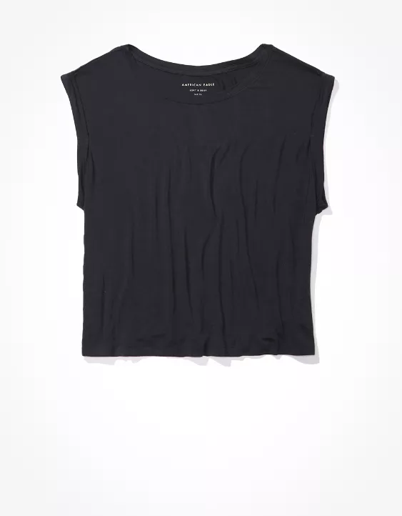 AE Rolled Sleeve Soft & Sexy T-Shirt