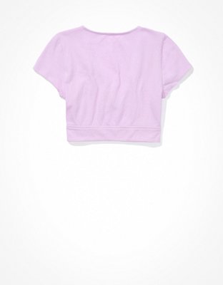 AE Super Cropped Ring-Front Tee