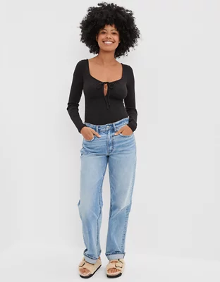 AE LongSleeve Corset Bodysuit