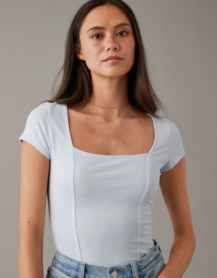 AE Square-Neck Bodysuit
