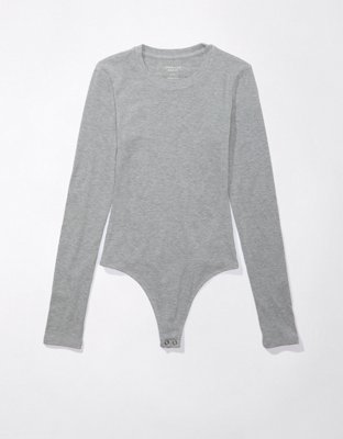 AE Long-Sleeve Crew Neck Bodysuit