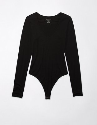 Women's Long-Sleeve Lace Bodysuit