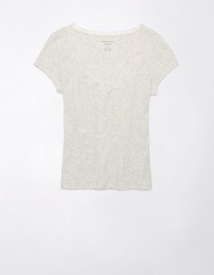 AE Hey Baby Lace-Trim T-Shirt