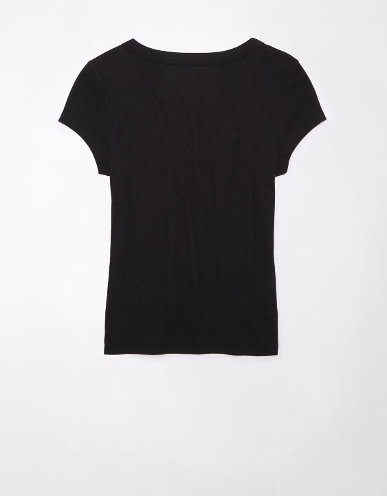 AE Hey Baby Scoop Ribbed T-Shirt