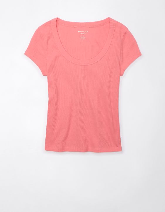 AE Hey Baby Scoop Ribbed T-Shirt
