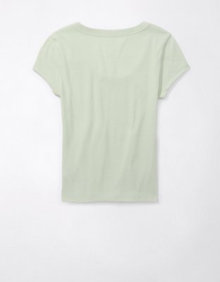 AE Hey Baby Scoop Ribbed T-Shirt