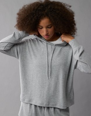 American eagle waffle hoodie best sale