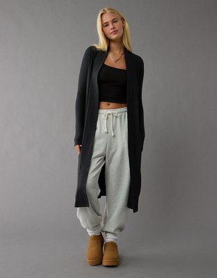 Open front duster cardigan hotsell