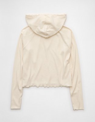 AE Cropped Sweater Lounge Hoodie