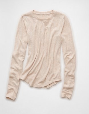 AE Long Sleeve Cozy Crew Neck T-Shirt