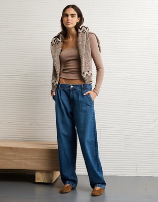 AE Long Sleeve Square Neck T-Shirt