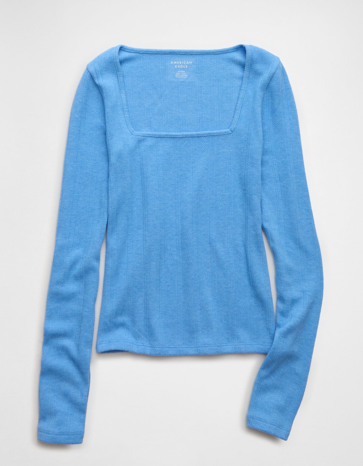 AE Long Sleeve Square Neck T-Shirt - image 3