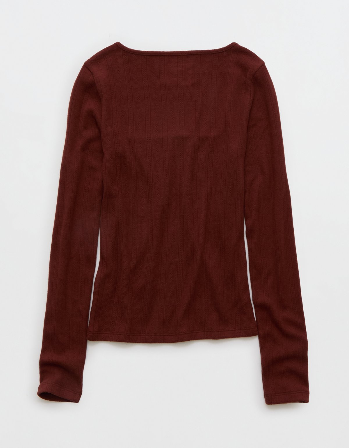 AE Long Sleeve Square Neck T-Shirt - image 4