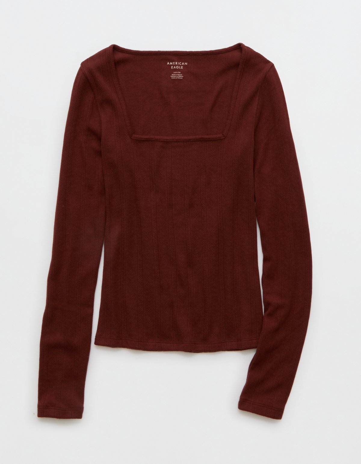 AE Long Sleeve Square Neck T-Shirt - image 3