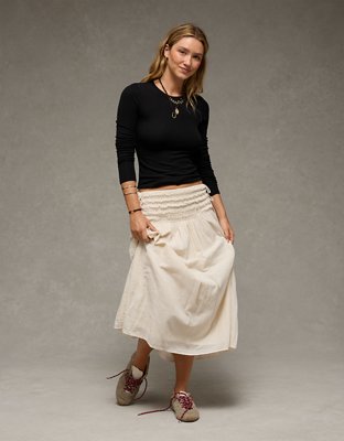 AE Long Sleeve Cozy Crew Neck T-Shirt