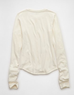 AE Long Sleeve Cozy Crewneck T-Shirt