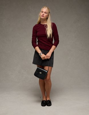 AE Long Sleeve Cozy Crew Neck T-Shirt