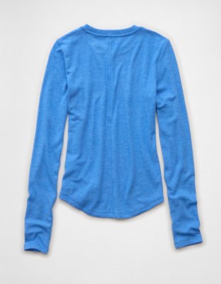 AE Long Sleeve Cozy Crewneck T-Shirt