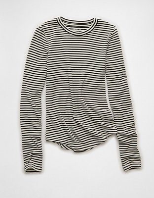 AE Long Sleeve Cozy Crewneck T-Shirt