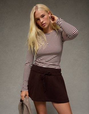 AE Long Sleeve Cozy Crewneck T-Shirt