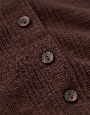 AE Long Sleeve Henley T-Shirt