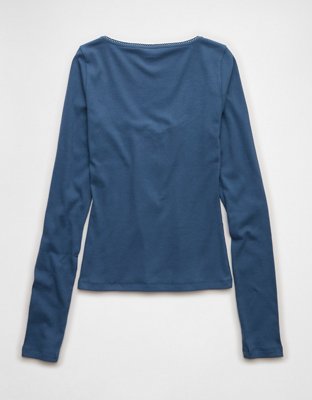 AE Long Sleeve Bow T-Shirt