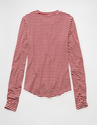 AE Long Sleeve Cozy Crew Neck T-Shirt