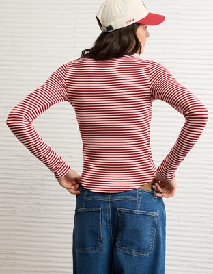 AE Long Sleeve Cozy Crew Neck T-Shirt