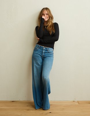 AE Soft & Sexy Waffle Long-Sleeve T-Shirt