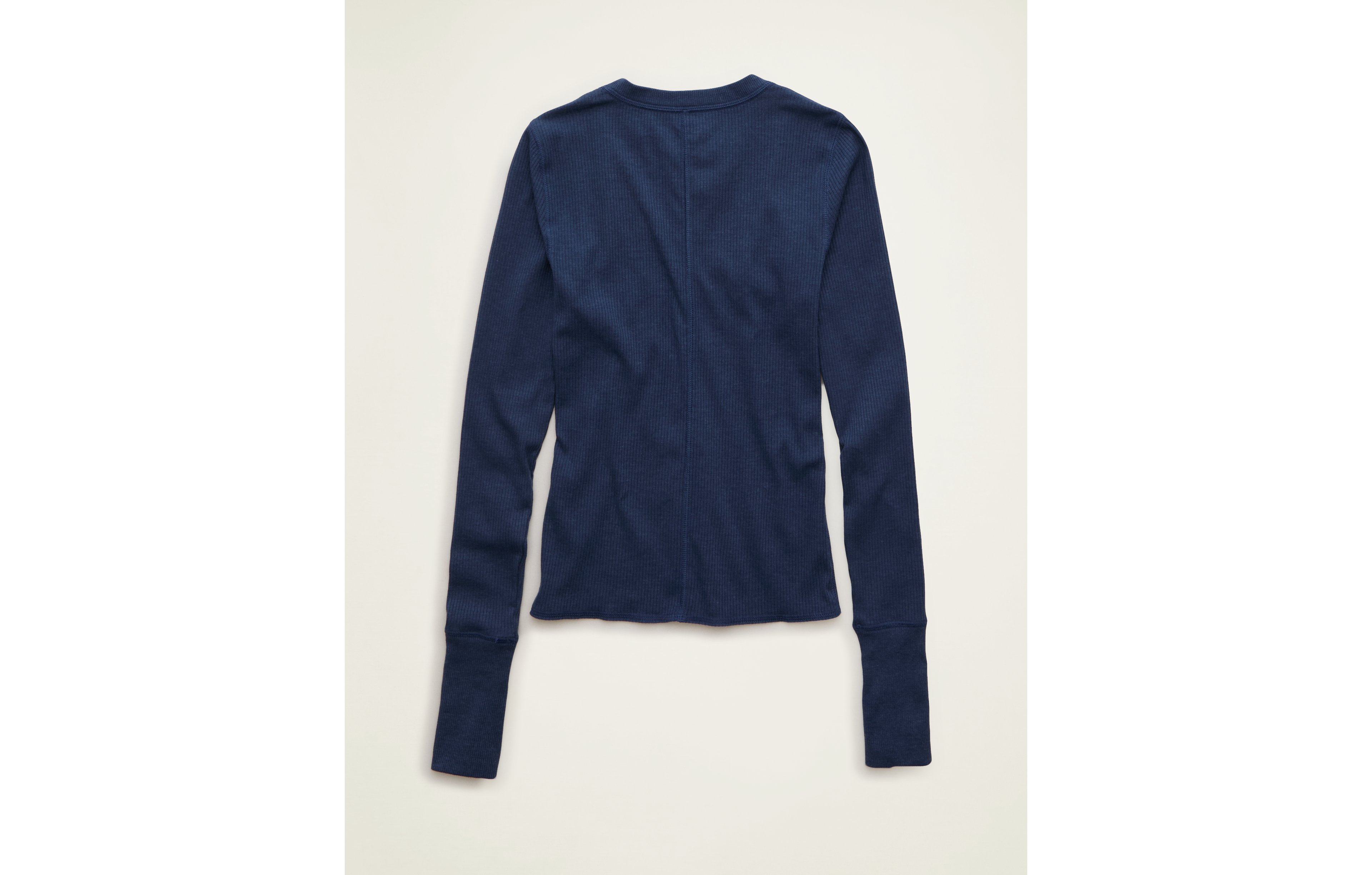 AE Long-Sleeve Henley T-Shirt
