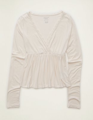 AE Soft & Sexy V-Neck Babydoll T-Shirt