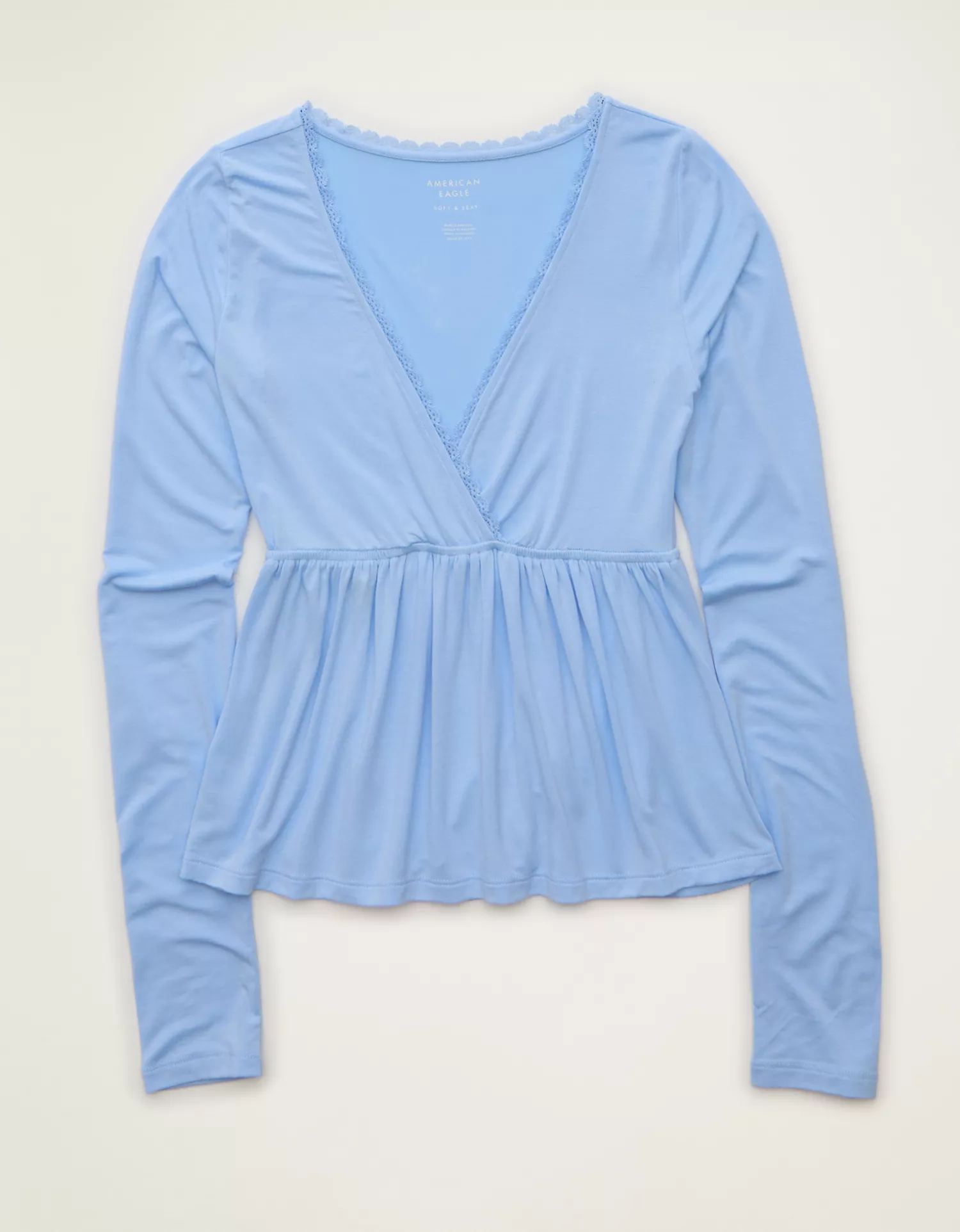 AE Soft & Sexy V-Neck Babydoll T-Shirt - thumbnail 3
